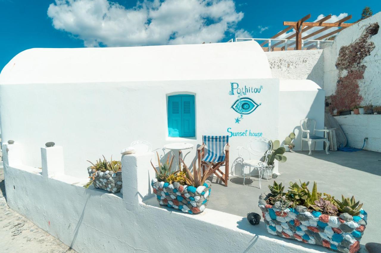 Oia Sunset House Pothitou Villa Exterior foto